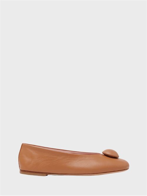 Ballerina in nappa con cabochon rivestito FABIANA FILIPPI | ASD266A807M0161264